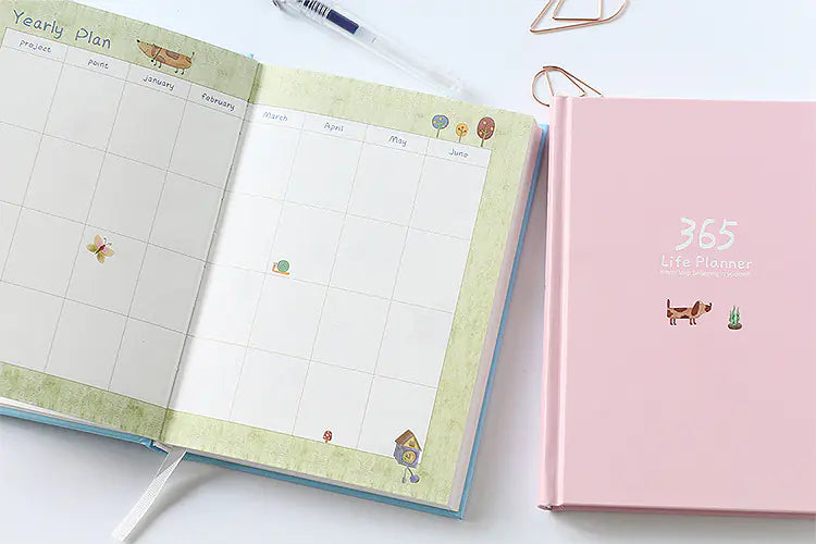 Stylish 365 Planner Notebook