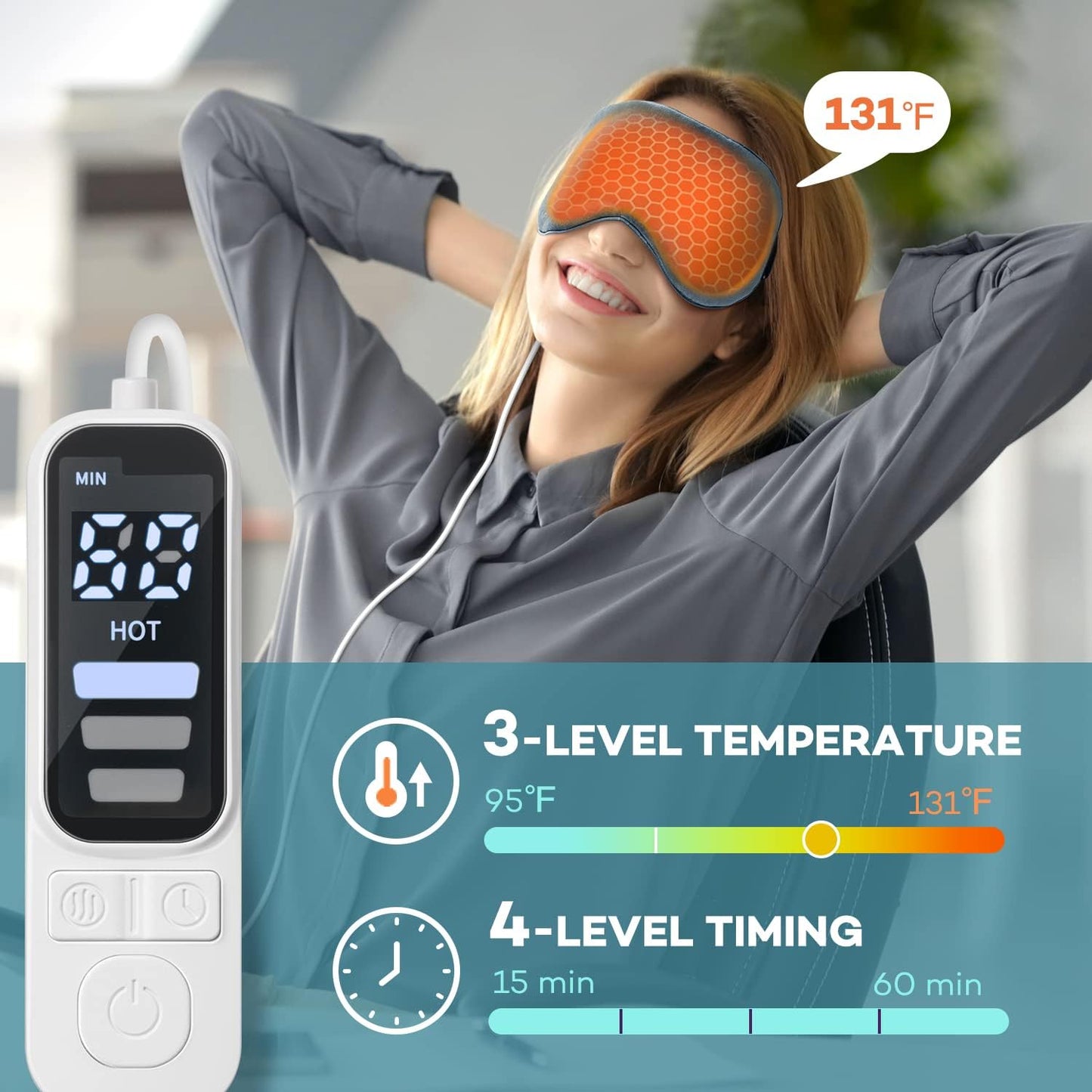 Soothing Heated Eye Mask