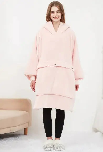 SnugglePro USB Heated Blanket Hoodie