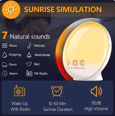 Dayglow Smart Sunrise Alarm Clock