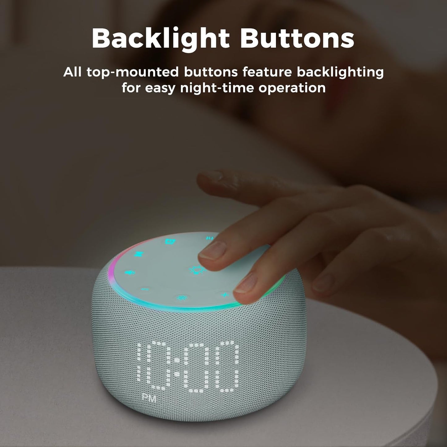 Serenity Sleep Hub - 24 Sounds, Nightlight & Alarm Clock