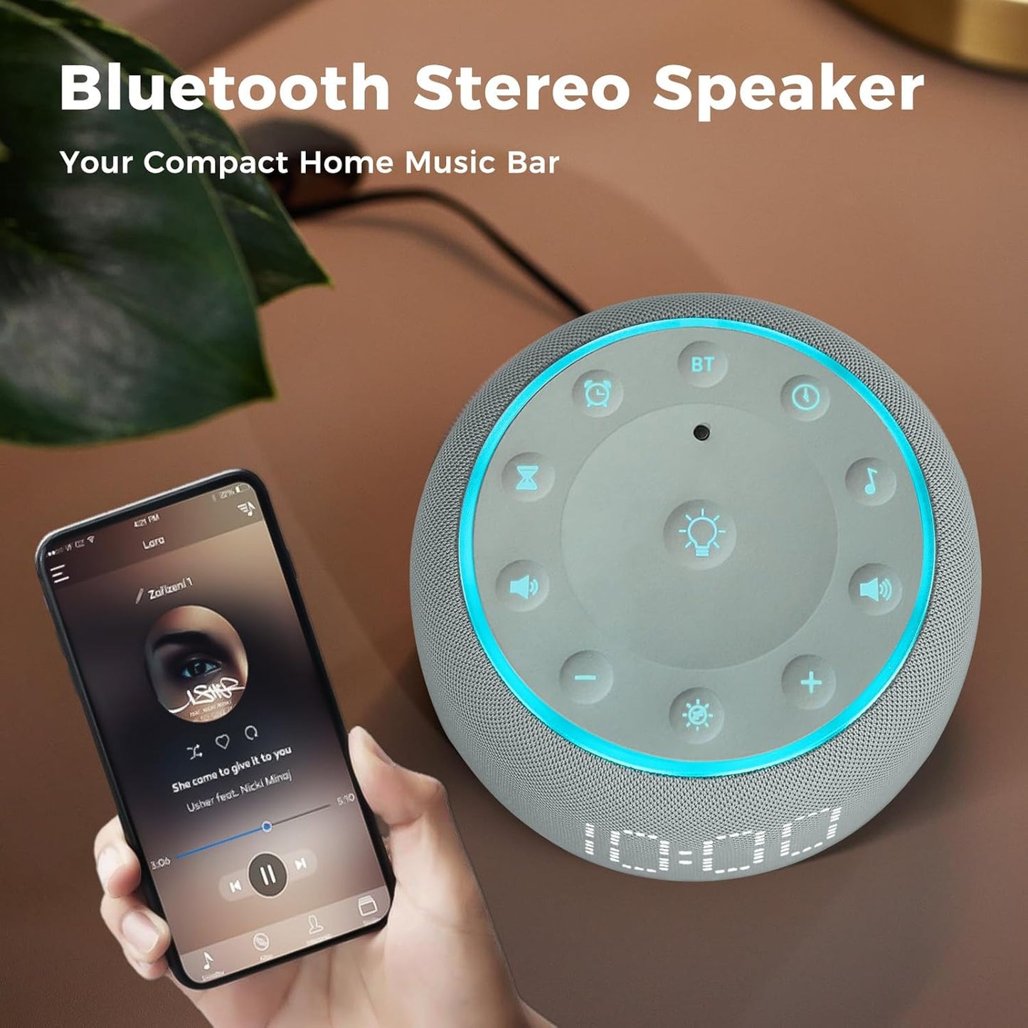 Serenity Sleep Hub - 24 Sounds, Nightlight & Alarm Clock