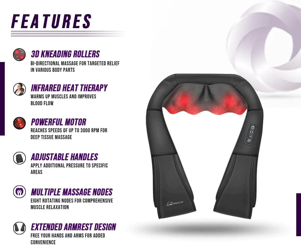 Heat Therapy Neck Massager