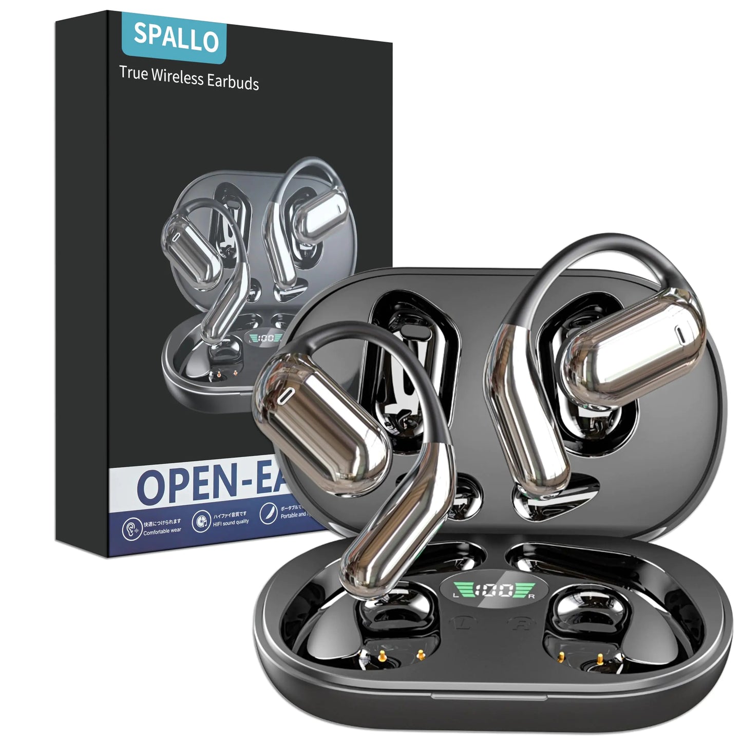 LumiVerse Earbuds: 144 Language Translator for Travel & Business